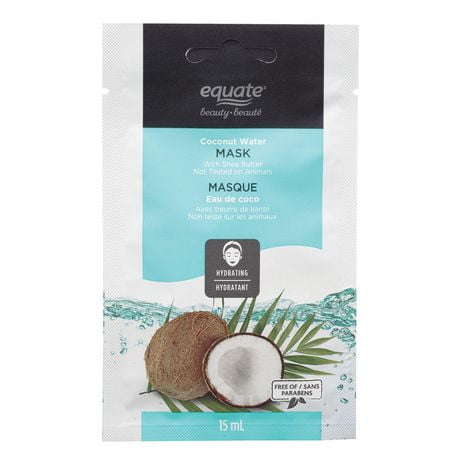 Coconut Water Mask with Shea Butter, Hydrating 15mL