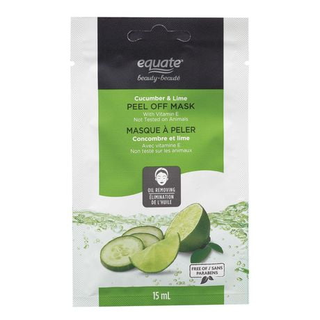 Cucumber & Lime Peel Off Mask With Vitamin E, Oil Removing 15mL