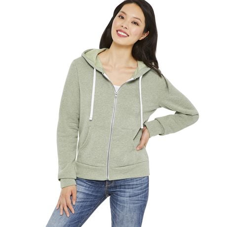 walmart zip up hoodie women's