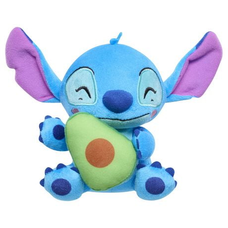 Petit Animal en Peluche Disney Stitch 18 cm (7 pouces), Stitch avec Avocat