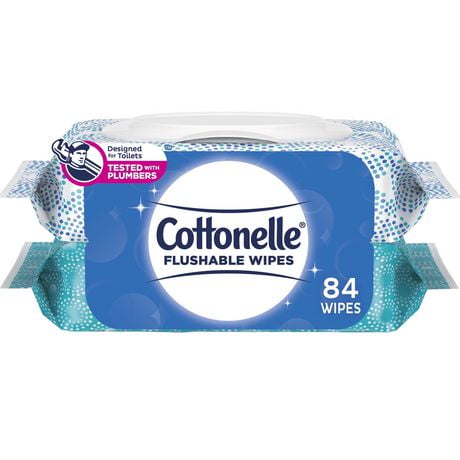 Cottonelle® Fresh Care* Flushable Cleansing Cloths Refill, 84 Cloths ...