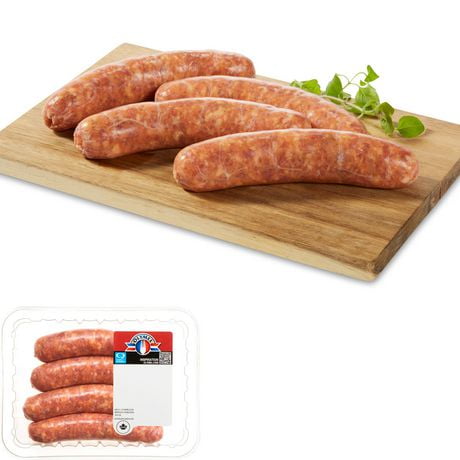Olymel Mild Italian Pork Dinner Sausage, 4 sausages, 450 g