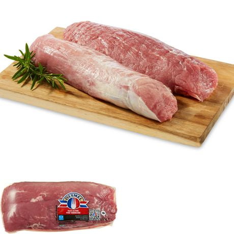Olymel Pork Tenderloin, 2 pieces, 0.55 - 1.19 kg