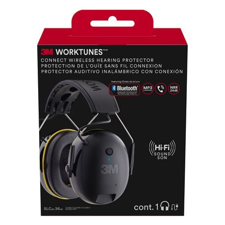 3M™ WorkTunes™ Connect Hearing Protector with Bluetooth® Technology