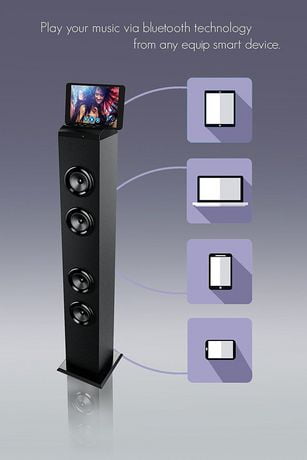 bluetooth tower speaker walmart