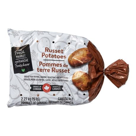 Your Fresh Market Russet Potatoes, 5 lb Bag