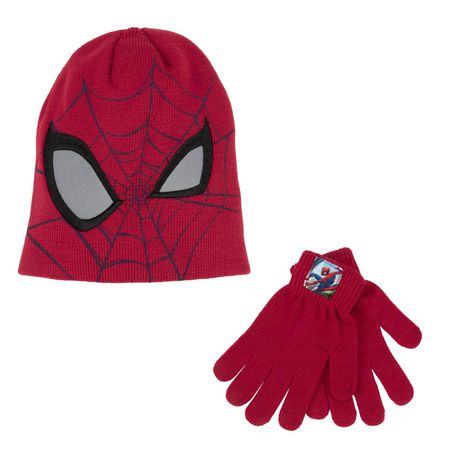 Marvel Spiderman Winter hat and glove set | Walmart Canada