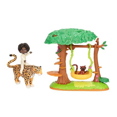 Disney Encanto Antonio's Step & Swing Small Doll Playset