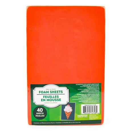 foam sheets adhesive walmart stick canada