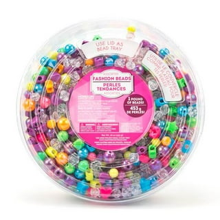 Horizon Group USA Rainbow Pony Beads, 500-Pack, Rainbow pony beads
