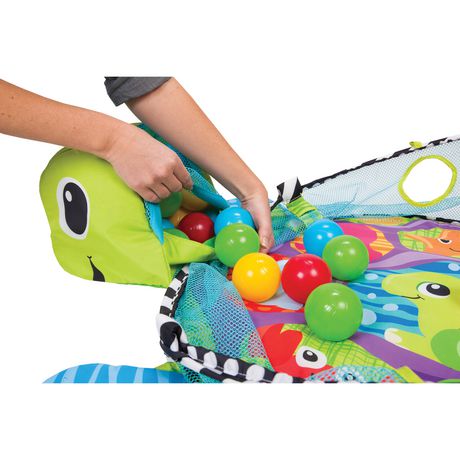 infantino grow with me activity gym and ball pit