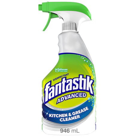 Fantastik® Disinfectant Advanced All Purpose Cleaner, Kitchen and Grease Cleaner, 946mL