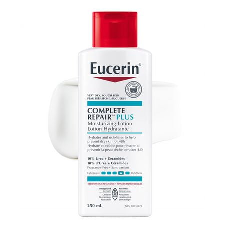 Eucerin Complete Repair Body Lotion 10% Urea 250ml | Walmart Canada