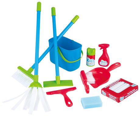 kid connection cleaning trolley playset