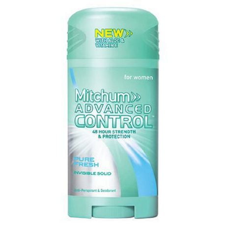 Antisudorifique et déodorant Pur et fraîche Advanced ControlMC de Mitchum pour femmes avec aloès et vitamine E 76g