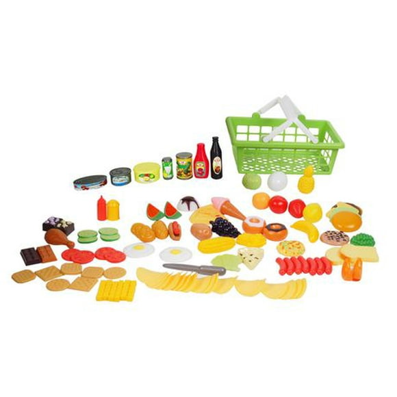 Kid Connection Food Playset, 100 Pieces