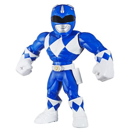 Playskool Heroes Mega Mighties Power Rangers, figurine Ranger bleu