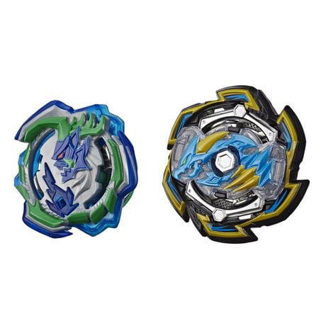 Beyblade Burst Rise Hypersphere Dual Pack Rock Dragon D5 and Ogre O5 -- 2 Right-Spin Battling Top Toys
