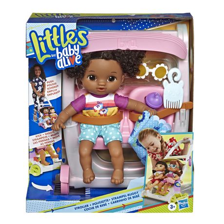 UPC 630509904105 product image for Hasbro Baby Alive, Push N Kick Stroller, Little Lola, Black Hair Doll Multi | upcitemdb.com