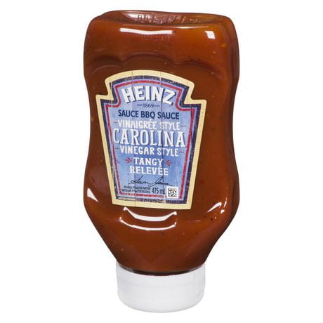 Heinz BBQ Sauce Carolina Vinegar Style Tangy | Walmart Canada