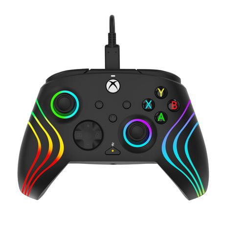 Afterglow™ Wave Wired Controller: Black For Xbox Series X|S, Xbox One & Windows 10/11, Xbox