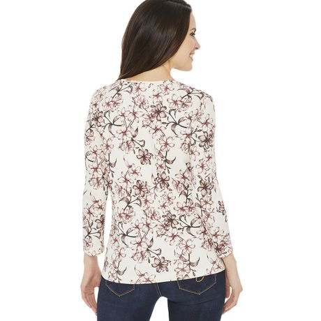 George Women's 3/4 Sleeve Tee | Walmart Canada