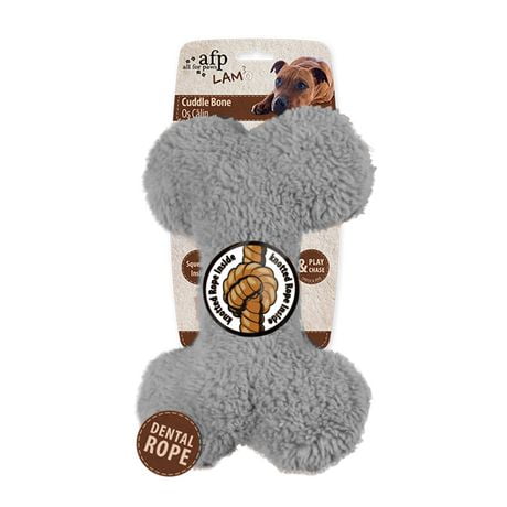 All for Paws Cuddle Plush Bone, Assorted