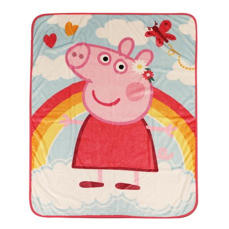Peppa Pig Kids Throw Blanket, 40" x 50"
