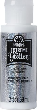 folk art extreme glitter hologram