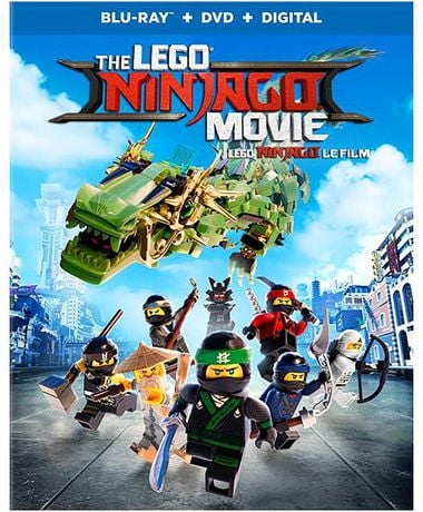 The Lego Ninjago Movie (Blu-ray + DVD + Digital) (Bilingual) | Walmart ...