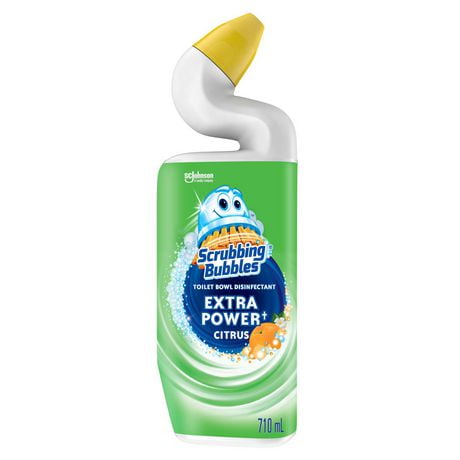 Scrubbing Bubbles® Toilet Bowl Cleaner, Extra Power, Citrus Scent, 710mL, 710mL, Citrus Scent