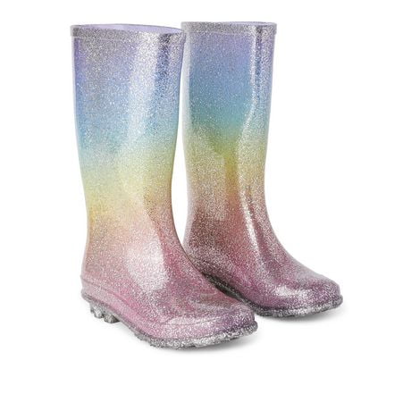 sparkly rain boots