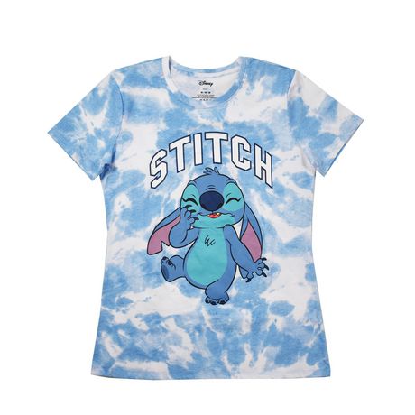 Ladies Disney Stitch Embarrassed Short Sleeve T-Shirt | Walmart Canada