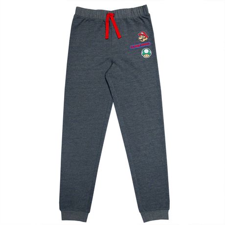 Super Mario Boys' French Terry Jogger Pant | Walmart Canada