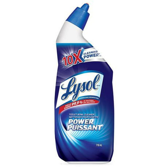 Lysol Bathroom cleaning- Toilet Bowl Cleaner, Power, 10X Cleaning Power, 710 mL