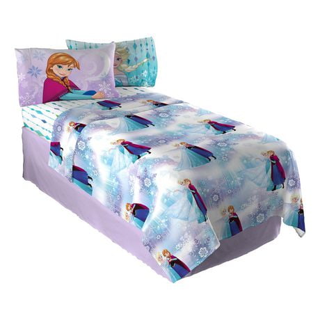 Disney Frozen Snowflakes Diamonds Twin Sheet Set Walmart Canada