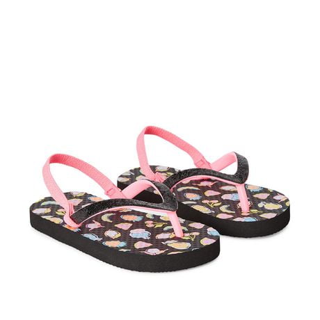 George Toddler Girls' Tropic Flip Flops - Walmart.ca