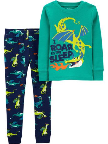 Bébé Garçons Pyjama Set 2 Pièce Pyjama Tenue Top Pantalon tout-petits NIGHTWEAR taille