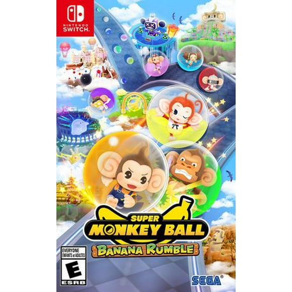 Jeu Video Super Monkey Ball Banana Rumble pour (Nintendo Switch)