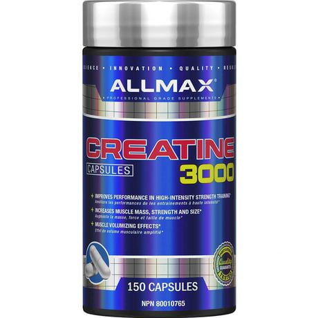 Allmax Creatine 3000 capsules - Walmart.ca