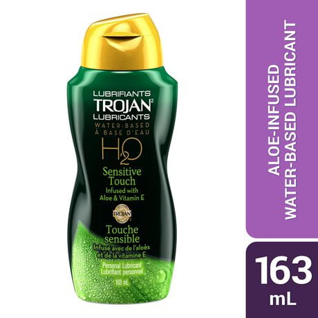 Trojan H2O Sensitive Touch Water-Based Personal Lubricant, 163 mL