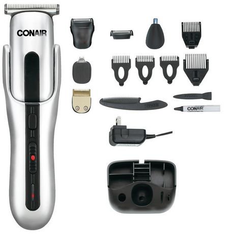 CONAIR FOR MEN 17 PC RECHARGEABLE TURBO TRIMMER GROOMING KIT | Walmart ...