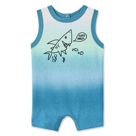 baby boy tank romper
