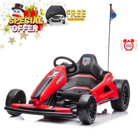 KidsVIP 24V Drifting Go-Kart Furious Edition for Kids