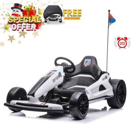 KidsVIP 24V Drifting Go-Kart Furious Edition for Kids