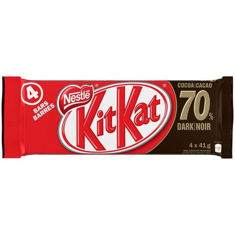 Kit Kat Nestlé KITKAT® 4 Finger 70% Dark Chocolate bar | Walmart Canada