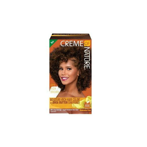 Creme Of Nature Color C21 Rich Brown Kit (2 Pack)