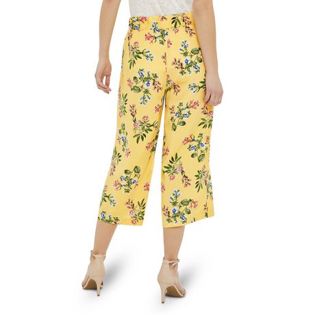 George Women's Printed Elastic Waist Pants | Walmart Canada