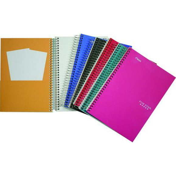 Five Star® Wirebound Notebooks, 5 subject, 9-½ x 6, 360 Page