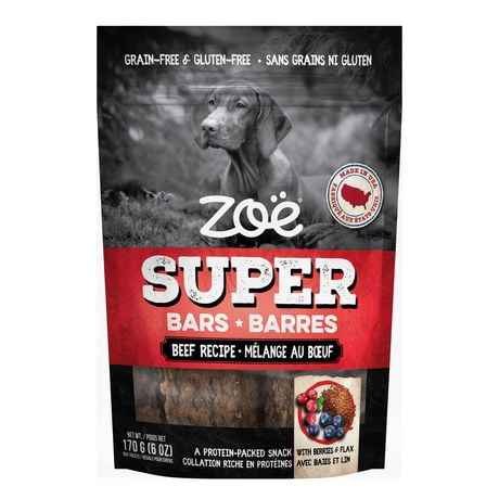 Super barres Zoë, Recette au bœuf, 170g 170 g (6 fois)